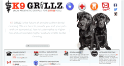 Desktop Screenshot of k9grillz.com